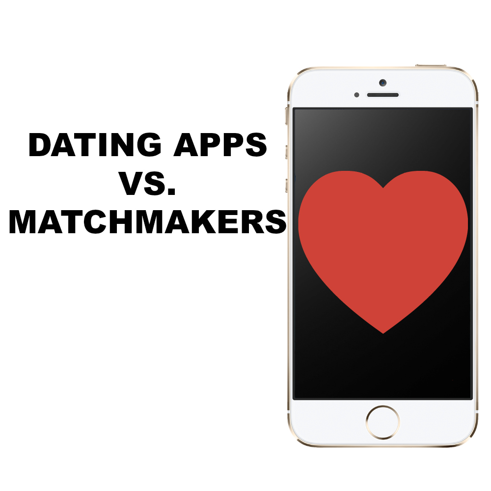 What is the difference between a dating app and a matchmaker?